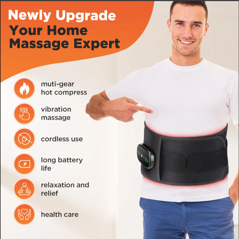 Heated Back Massager Belt