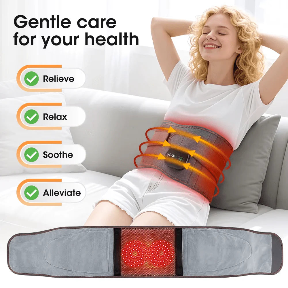 Heated Back Massager Belt